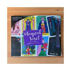 NWT 🔮 “Magical Tarot” Scratch & Reveal Tarot Cards by Marenthe Otten 💕